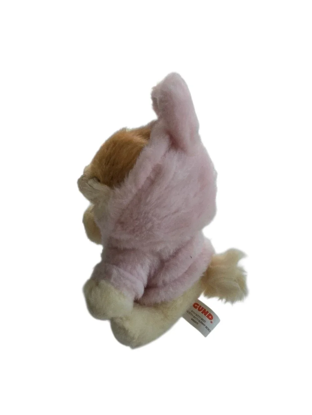 Gund Itty Bitty Bunny Boo Plush #043 Pink Bunny Costume Pomeranian Dog 7